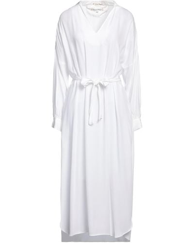 Le Sarte Pettegole Midi Dress - White