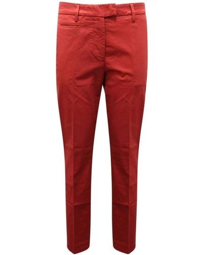 Dondup Pantaloni Jeans - Rosso