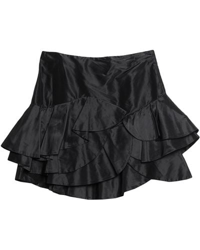 Johanna Ortiz Mini Skirt - Black