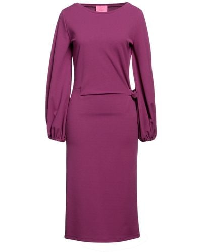 ..,merci Midi Dress - Purple