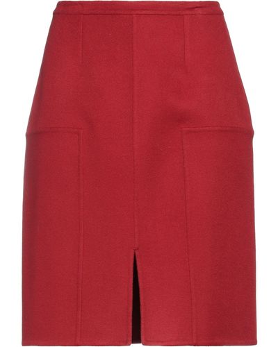 Kiton Mini Skirt - Red