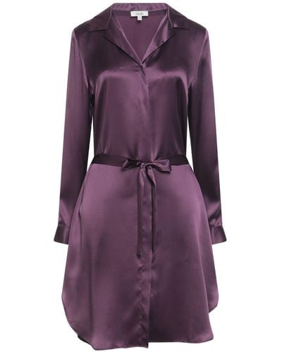 Vivis Dressing Gown Or Bathrobe - Purple