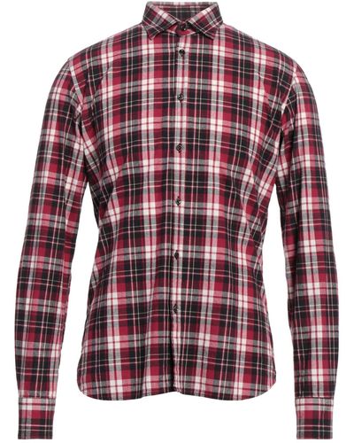 Aglini Camicia - Rosso