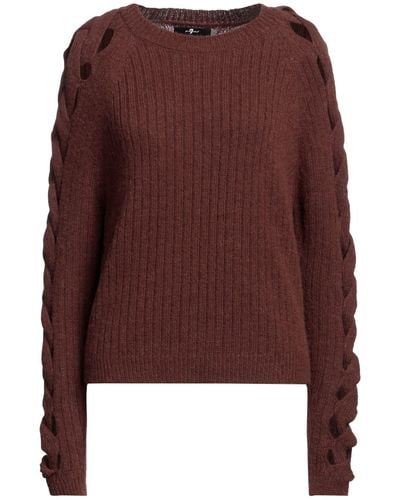 7 For All Mankind Pullover - Marron
