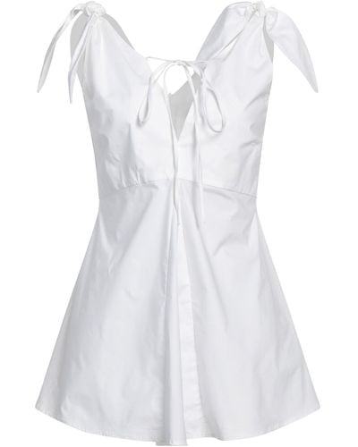 Erika Cavallini Semi Couture Top - White