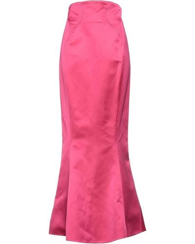 Zac Posen Maxi Skirt - Pink