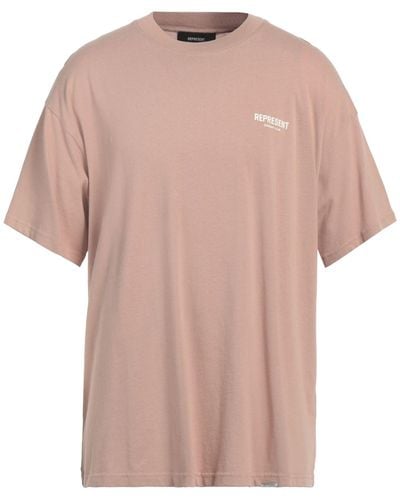 Represent Blush T-Shirt Cotton - Pink