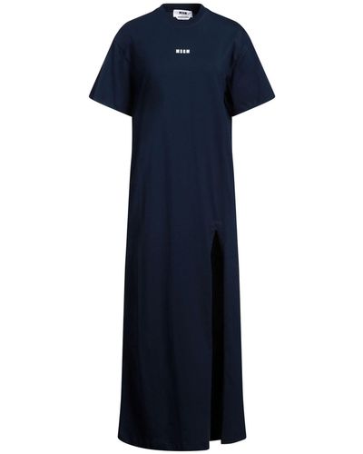 MSGM Maxi Dress - Blue