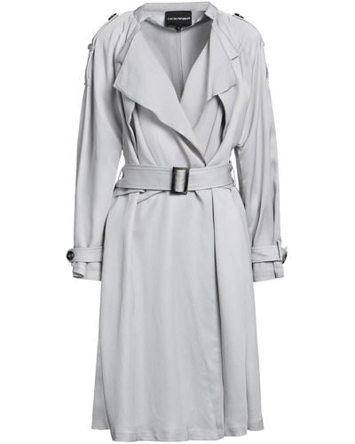 Emporio Armani Overcoat & Trench Coat - Gray