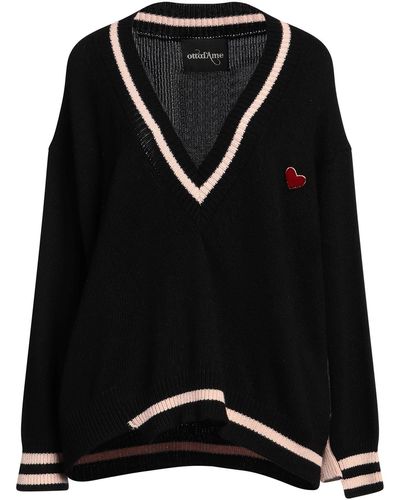 Ottod'Ame Pullover - Negro