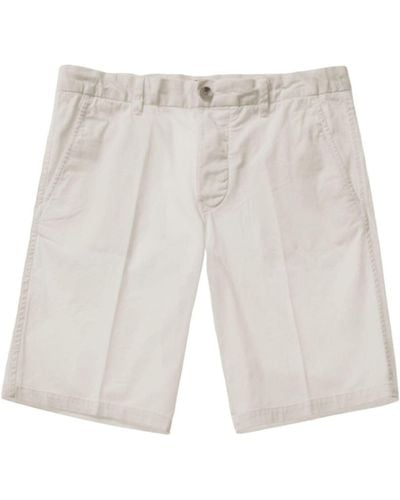 Blauer Shorts & Bermudashorts - Weiß