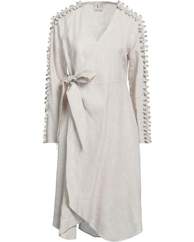 L'Autre Chose Midi Dress - Grey