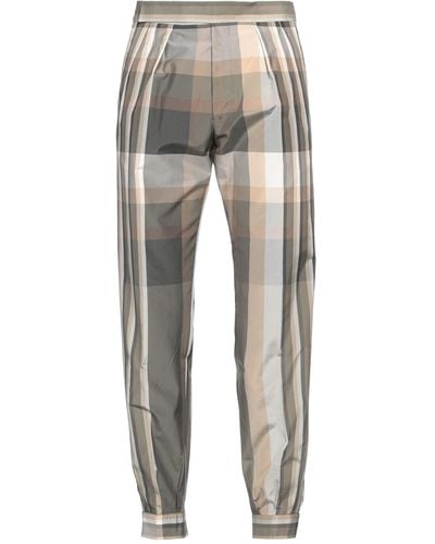 Zegna Trousers Cotton, Silk - Grey