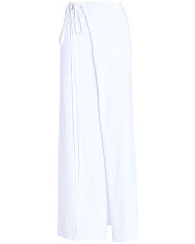 Ann Demeulemeester Maxi Skirt - White