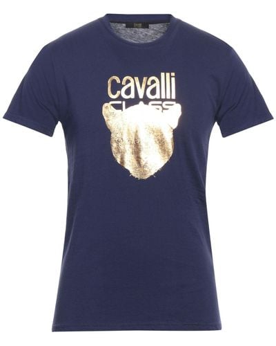 Class Roberto Cavalli T-shirts - Blau