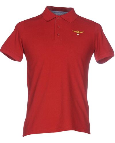 Aeronautica Militare Polo Shirt - Red