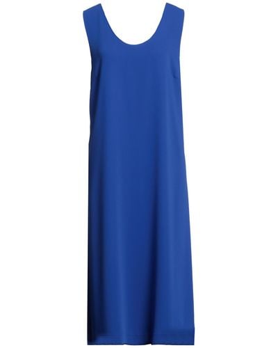 P.A.R.O.S.H. Midi Dress - Blue