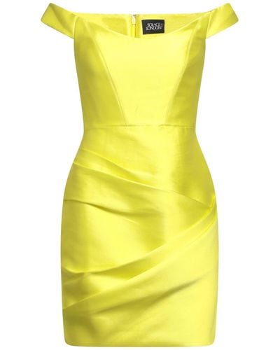 Solace London Mini Dress - Yellow