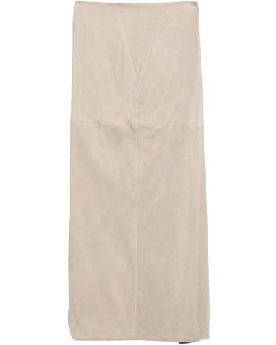 Brunello Cucinelli Long Skirt - Grey