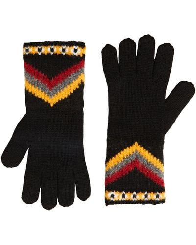 Alanui Gloves Wool - Black