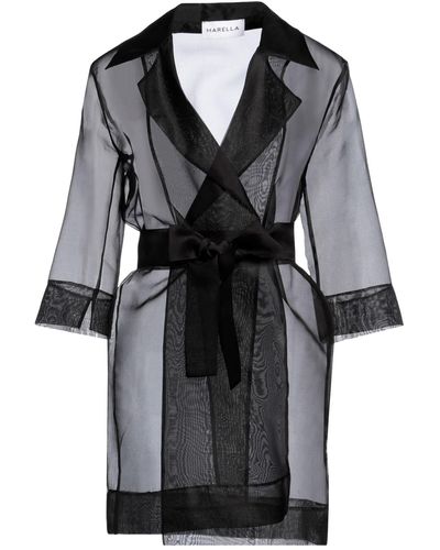 Marella Overcoat & Trench Coat - Black