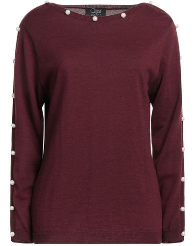 Clips Sweater - Purple