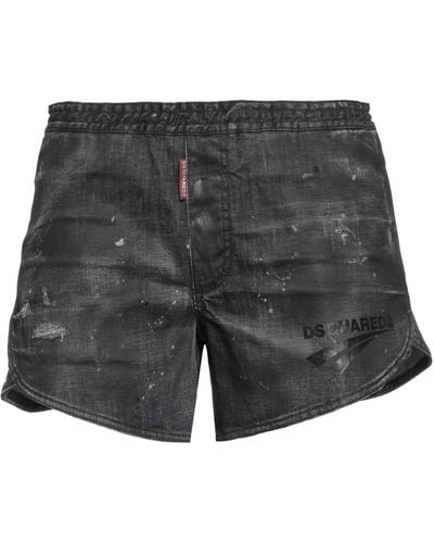 DSquared² Shorts Jeans - Grigio
