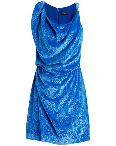 Atlein Mini Dress - Blue