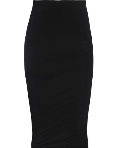 Isabel Marant Midi Skirt Viscose, Elastane - Black