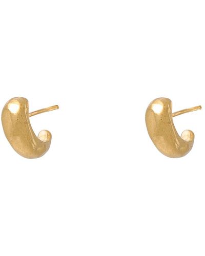 Alighieri The Raindrop 24ct Yellow-gold Plated Bronze Earrings - Metallic