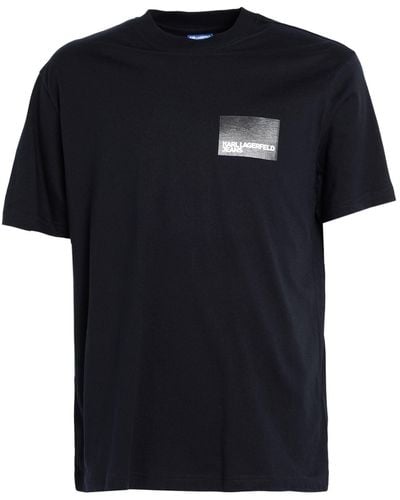 Karl Lagerfeld T-shirts - Schwarz