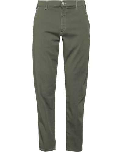Dondup Military Pants Cotton, Elastomultiester, Elastane - Green
