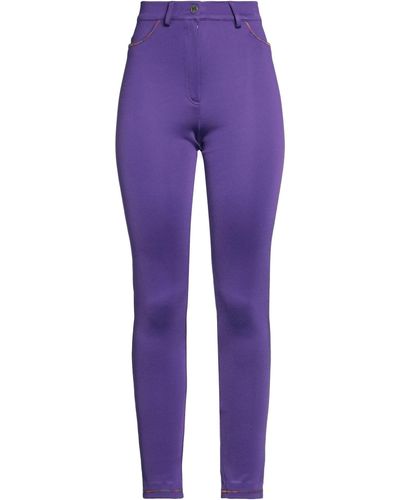 M Missoni Trousers - Purple