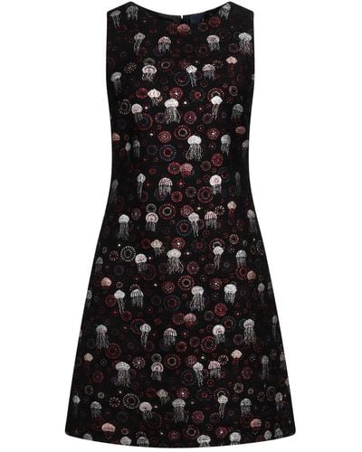 Aspesi Mini Dress Acrylic, Polyester, Polyamide - Black