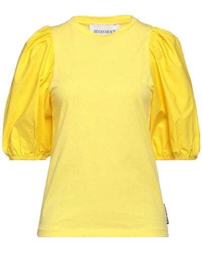Silvian Heach T-shirt - Yellow