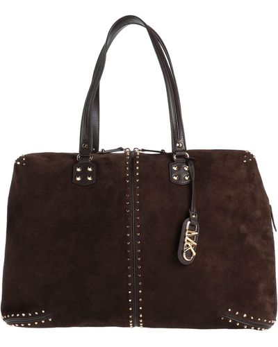MICHAEL Michael Kors Dark Handbag Leather - Brown