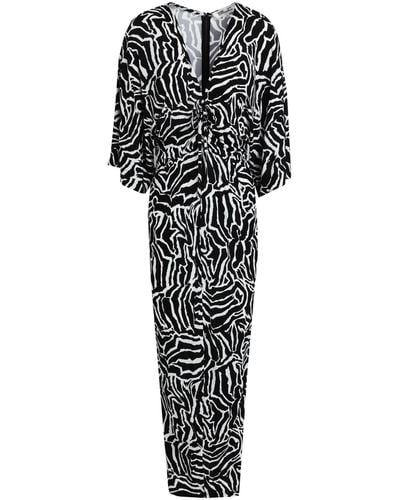 Diane von Furstenberg Vestido midi - Negro