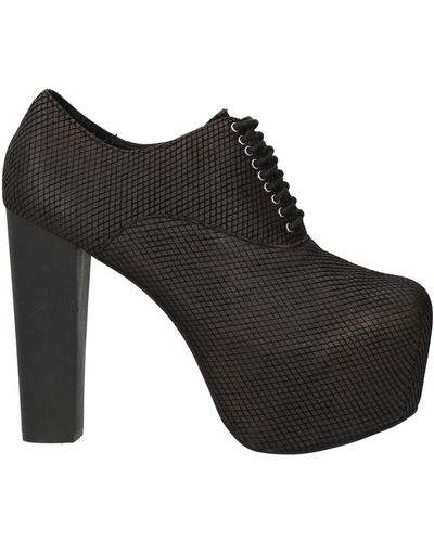 Jeffrey Campbell Lace-up Shoes - Black