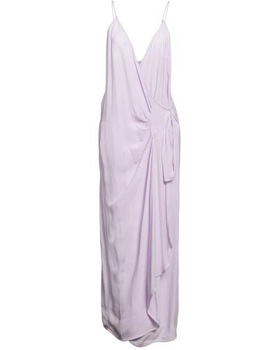 Atos Lombardini Maxi Dress - Purple