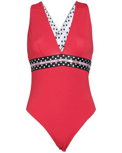 Moschino Lingerie Bodysuit - Red