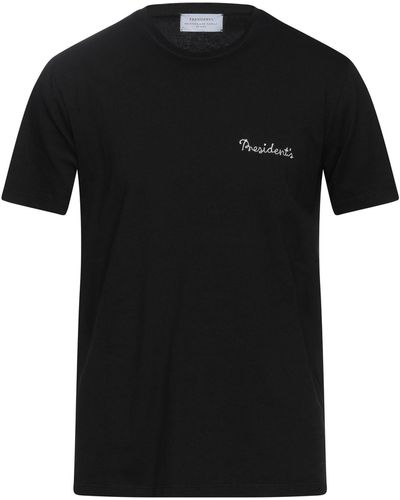 President's T-shirts - Schwarz