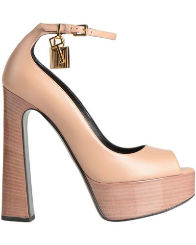 Tom Ford Court Shoes - Natural