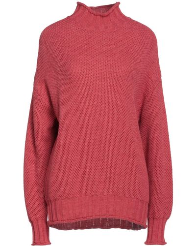 Cashmere Company Turtleneck - Red