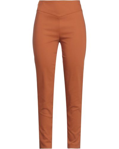 SIMONA CORSELLINI Trouser - Orange