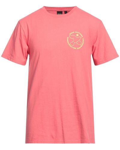Deus Ex Machina Coral T-Shirt Cotton - Pink