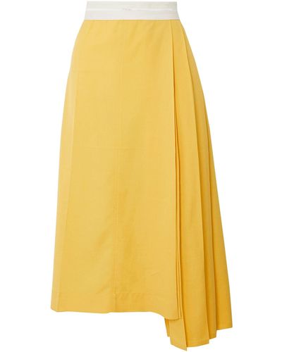 Peter Do Midi Skirt - Yellow