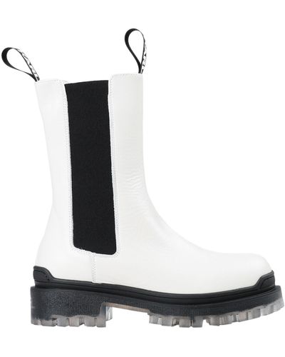 Karl Lagerfeld Ankle Boots - White