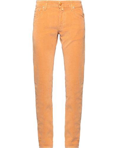 Jacob Coh?n Pants Cotton, Elastane - Orange
