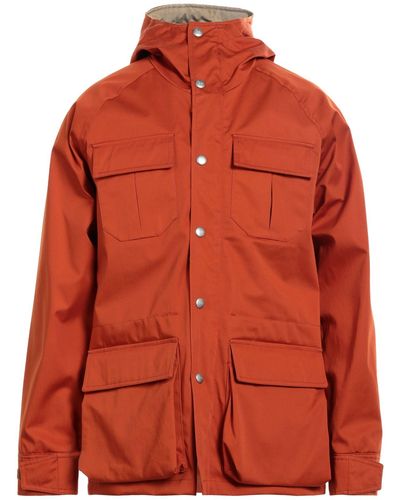 Holubar Overcoat & Trench Coat - Orange