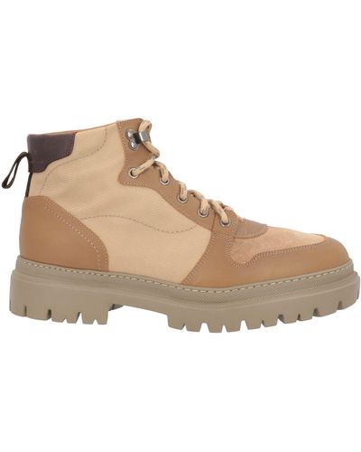 Henderson Ankle Boots - Natural